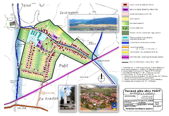 Územný plán obce Pažiť